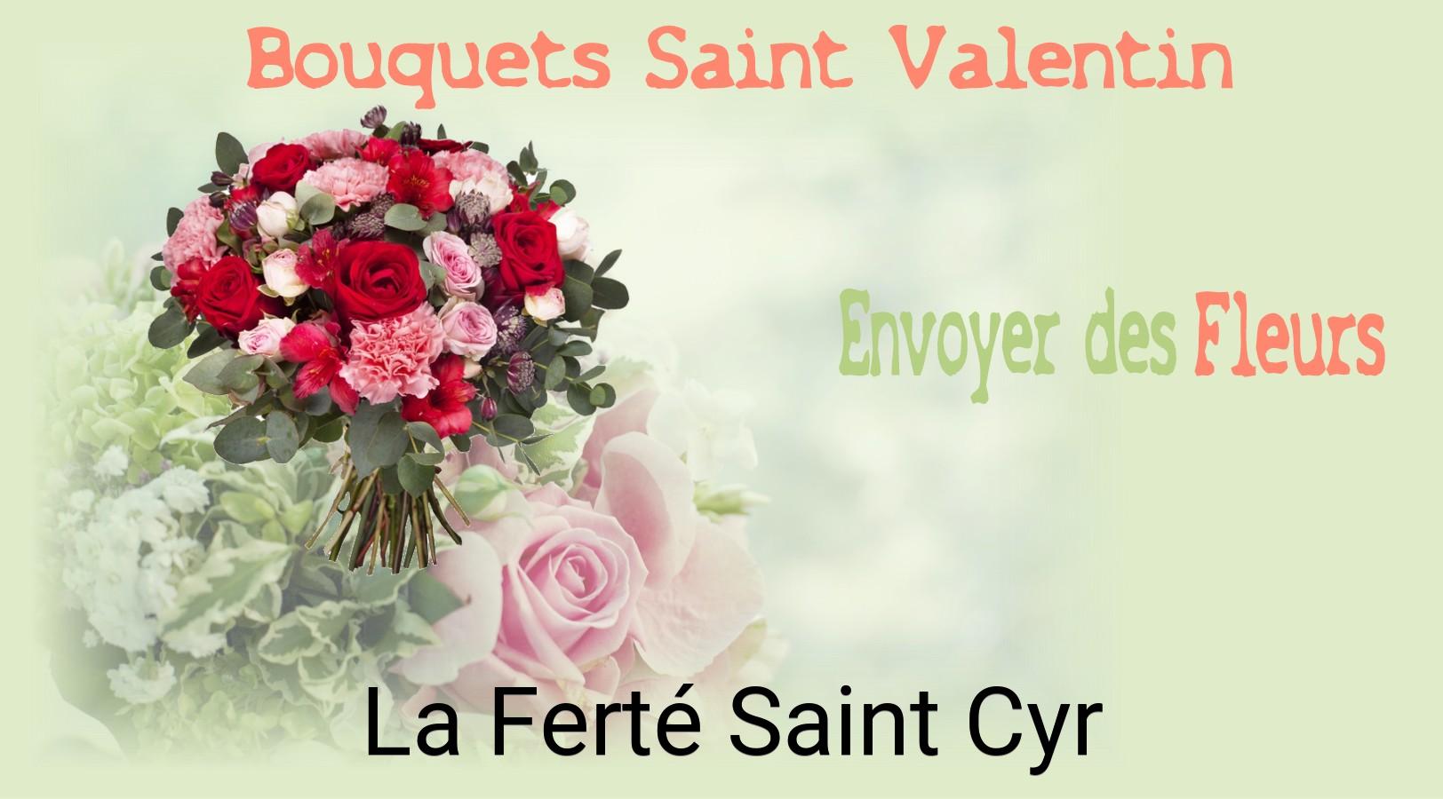 Roses de Saint-Valentin livrées à La Ferté-Saint-Cyr